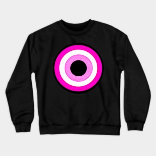 Pink Evil Eye Crewneck Sweatshirt